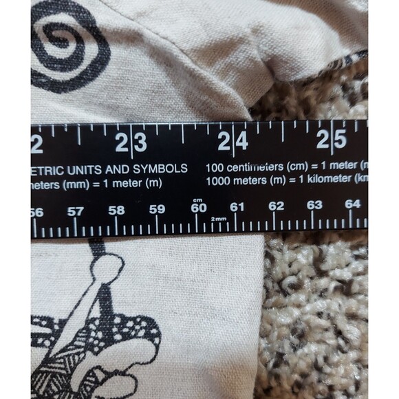 Hot Cotton By Marc Ware 55% Linen Womens Top, Sz XL, Short Sleeve, Button Front - Picture 4 of 6